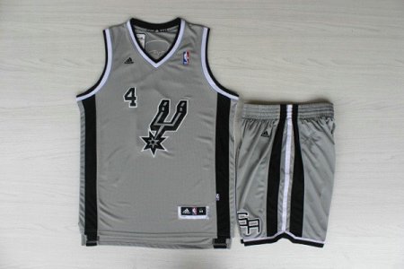 Maillot De Basket San Antonio Spurs Danny Vert 4 Tissus Sportif Fans Edition Ash